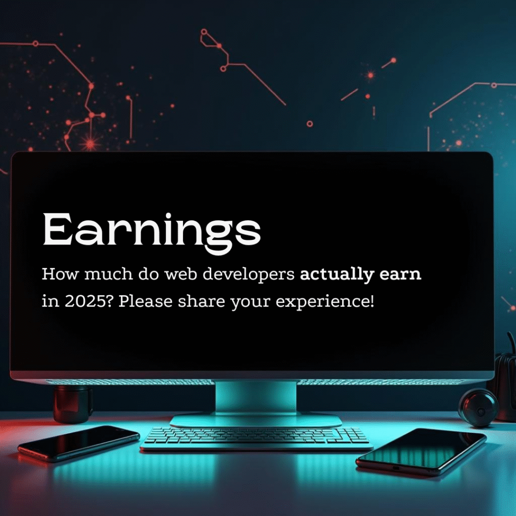 How Much Do Web Developers Actually Earn in 2025 (Please Share Your Experience)